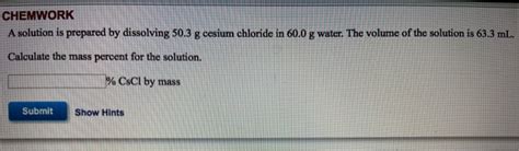 Solved Tutor Vapor Pressure Of A Solution Urca Nh Co Chegg