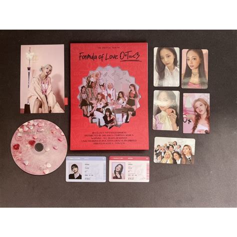 TWICE Formula Of Love Unsealed Album Complete Inclusions Shopee