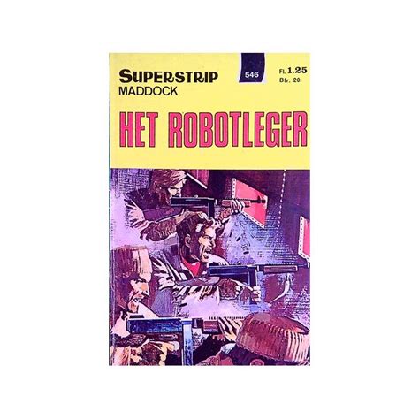 Superstrip Pocket 546 Maddock Het Robotleger 1e Druk 1976