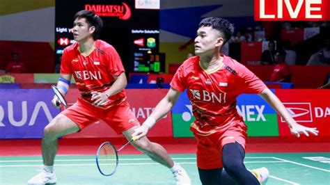 Live Anthony S Ginting Ina Vs Leong Jun Hao Mas Indonesia