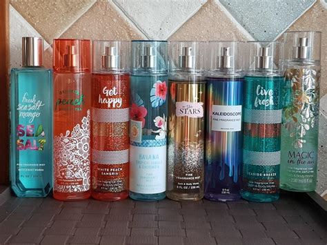 BATH AND BODY WORKS Decants Mini Samples Bottles Full List Beauty