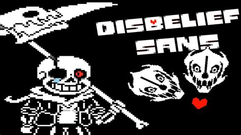 Disbelief Sans Phase Inf Hp Undertale Fangame Scratch Youtube