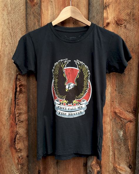 They Call Me The Breeze Women's Vintage Tee, Black | Bandit Brand ...