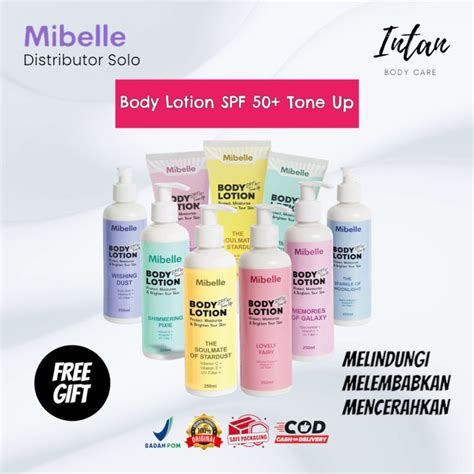 MIBELLE BODY LOTION SPF 50 TONE UP Lazada Indonesia