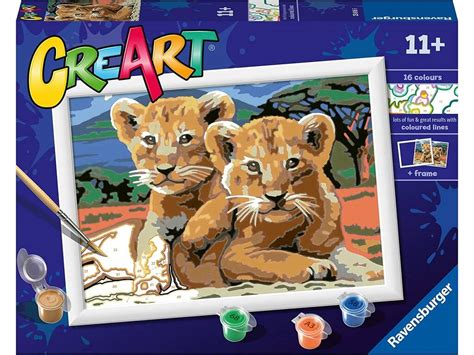 Creart Cuccioli Di Leone Ravensburger 23616 Juguetilandia