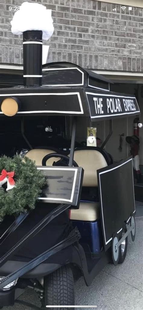 Pin By Mary Worthington On Golf Cart Decorations In Christmas