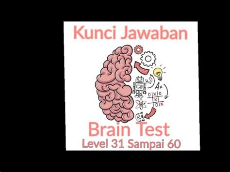 Kunci Jawaban Brain Test Level Sampai Youtube