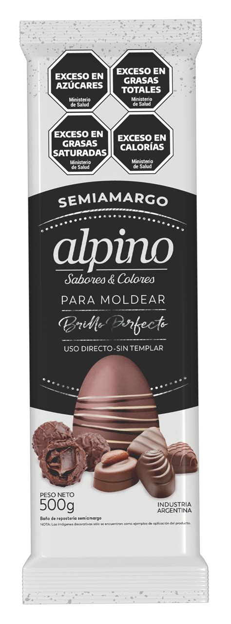 Chocolate Alpino Tableta Chocolate Semi Amargo Gr Cotill N Fantas A