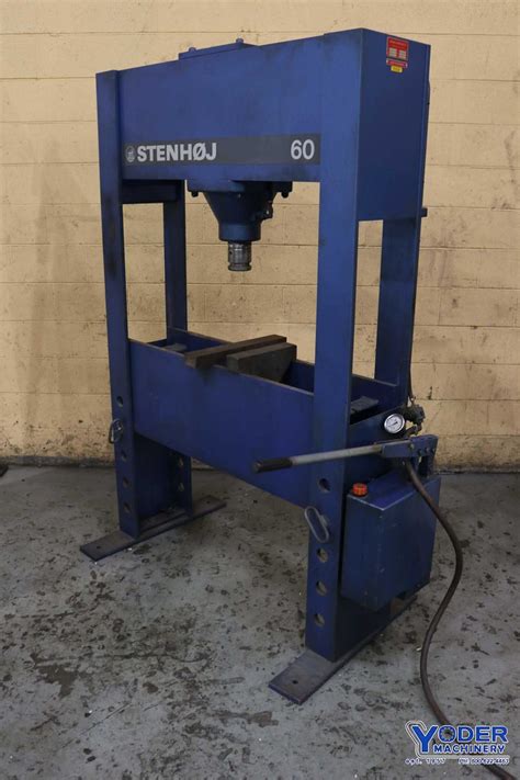 Ton Stenhoj Hydraulic H Frame Press Stroke