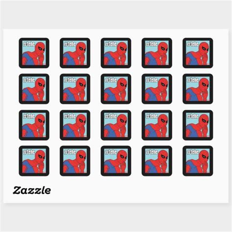 Spider Man Laughing Meme Sticker