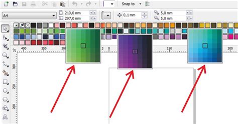 Cara Memunculkan Toolbar Warna Pada Coreldraw Ide Perpaduan Warna