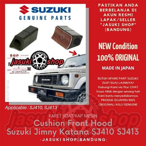 Jual Rubber Front Hood Karet Penahan Kap Mesin Suzuki Jimny Katana