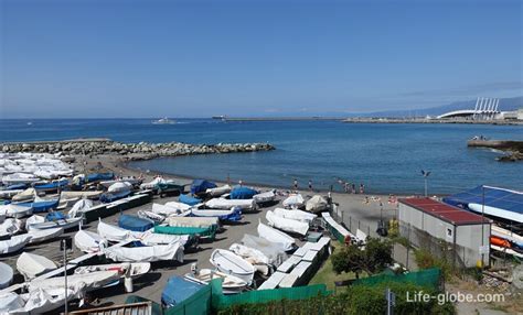 Beaches of Genoa (coast of Genoa). Beach holidays in Genoa