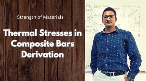 Thermal Stresses In Composite Bars Strength Of Materials Youtube