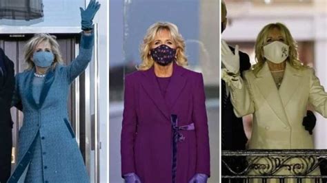 FLOTUS Dr Jill Biden's Inauguration Day outfits and their significance ...