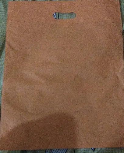 Orange Non Woven D Cut Bags Thickness 45 Gsm Capacity 5kg At Rs 145