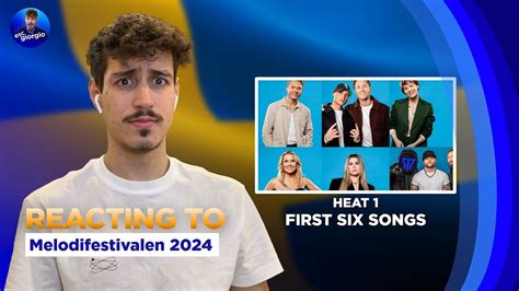 Melodifestivalen Reacting And Predicting Heat Sweden