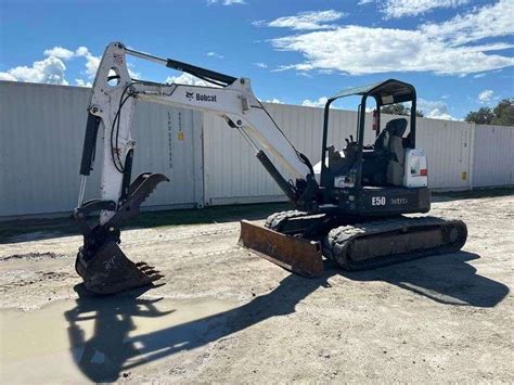 2018 Bobcat E50 Mini Excavator Royal Auction Group