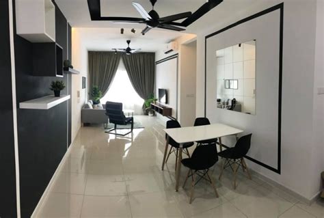 Apartment Jenis Memanjang Berkonsepkan Moden Minimalis Ilham Dekorasi