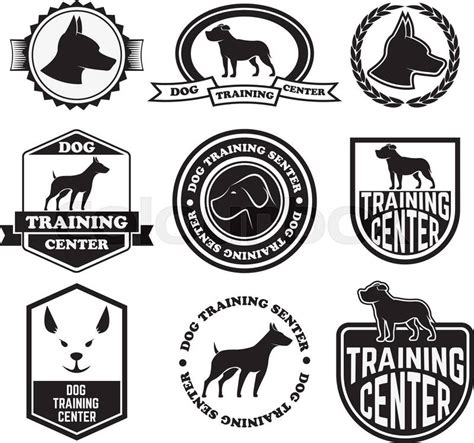 Pet Club Dog Center Veterinary Clinic Logos Emblems And Badges