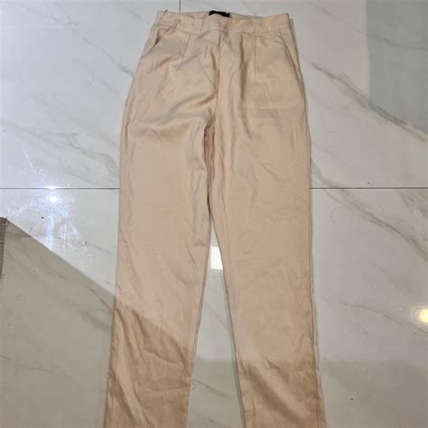 Beige Nude Dress Pants Like New Size US Depop