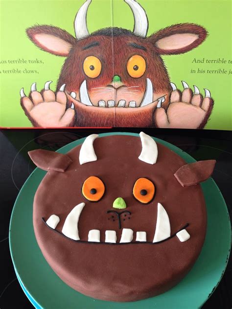 Gruffalo Kuchen Grüffelo Kinder kuchen geburtstag Kindergeburtstag