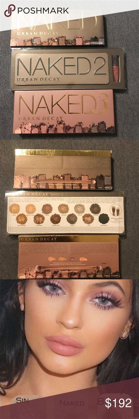 3 Urban Decay NAKED Pallet Sets With 3 NEW Brushes Urban Decay Naked