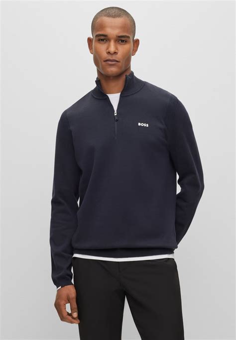 Boss Ever Pullover Dark Bluebleu Marine Zalandofr