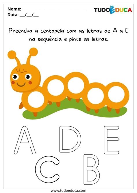 Atividade De Portugues Infantil - 21 Atividades de português para educação infantil