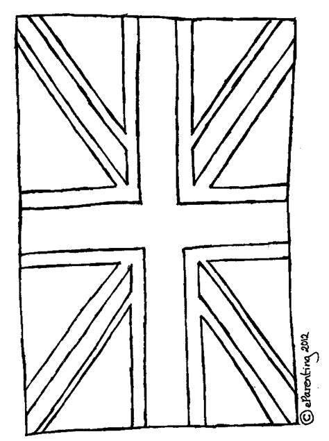 Union Jack Flag Coloring Page Coloring Pages