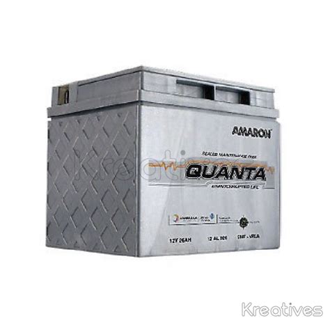 Amaron Quanta 12V 26AH VRLA SMF Battery 12AL026