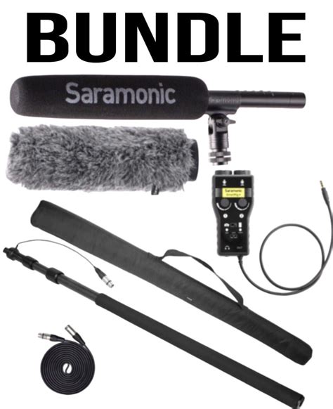 Saramonic Sr Tm7 Xlr Shotgun Condenser Microphone Smartrigdi Movo