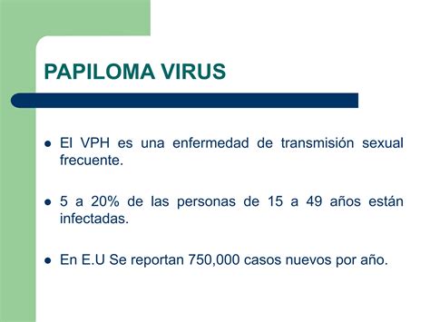 Virus Del Papiloma Humano Dr Olvera Lugo Ppt