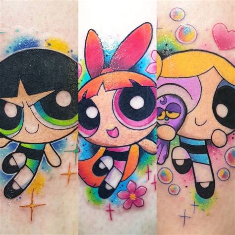 Steph Newton Tattoo On Instagram Powerpuff Girls The Full