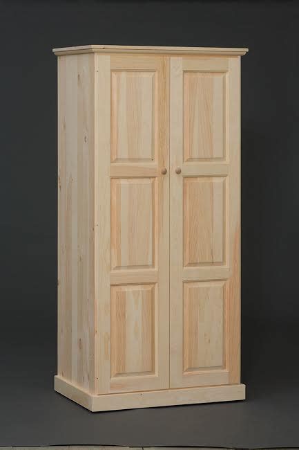 Pine Wardrobe Lam Brother S Unfinished Furniture