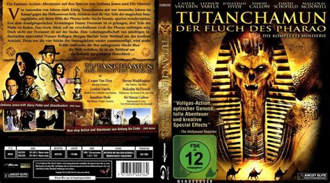 Tutanchamun Der Fluch Des Pharao Blu Ray Cover Label R