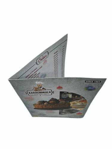 Hotel Menu Card Printing Service At Rs 50 Piece In New Delhi