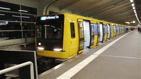 U Bahn Berlin Mitfahrt Von Kottbusser Tor Bis Ruhleben Im Ik Auf Der