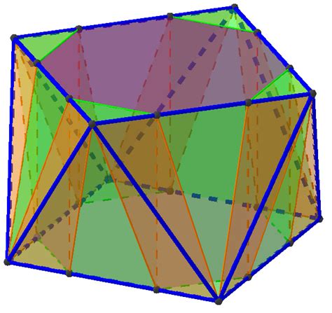 Geometry How To Determine The Volume Of A Polyhedron With Square