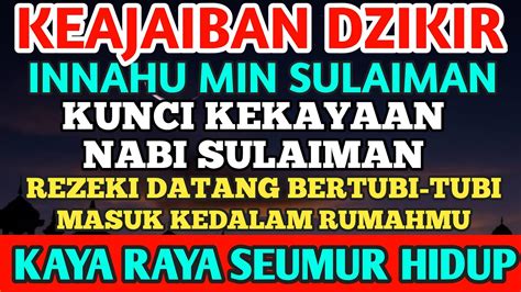 Sekali Putar Ayat Ini Insyaallah Rezeki Datang Tiba Tiba Doa Penarik