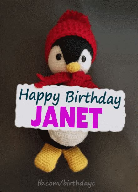 Happy Birthday Janet Gif | Birthday Greeting | birthday.kim