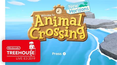 Animal Crossing New Horizons Gameplay Nintendo Treehouse Live E3