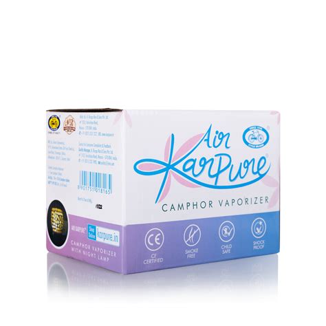 Camphor Vaporizer Premium With Camphor Tablets