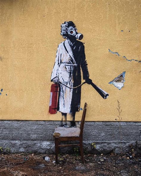 Guerre En Ukraine Banksy D Voile Plusieurs Uvres Pr S De Kiev Art