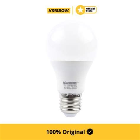 Krisbow Bohlam Led Eco W K Cool Daylight Lazada Indonesia