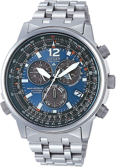 Citizen Crono Pilot Radiocontrollato Titanio AS4050 51L Orologio Da