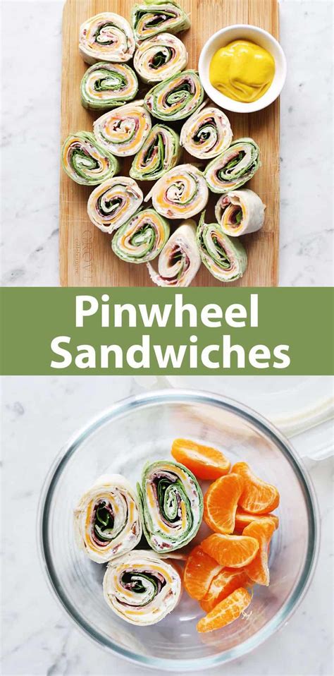 Pinwheel Sandwiches - A Beautiful Mess