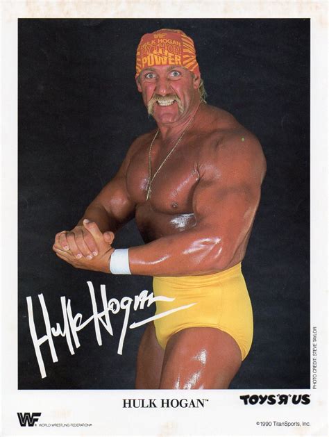 Hulk Hogan WWF Promo Photo – RetroWrestling.com