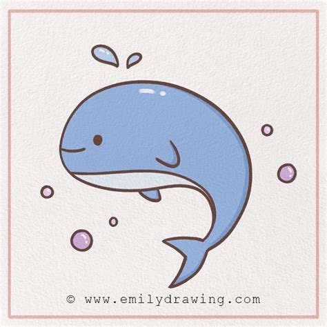 How to Draw a Whale – Emily Drawing