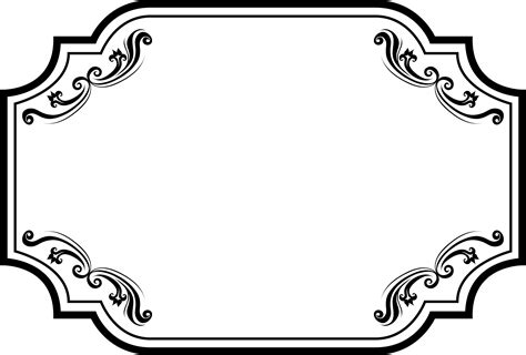 Ornament Frame PNG